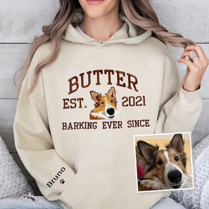 Personalisierte Geschenke Hund Exklusives benutzerdefiniertes Sweatshirt mit Ihrem Haustier-Design