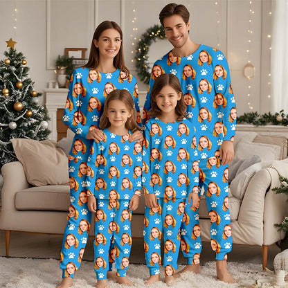 Benutzerdefinierte Pyjamas Meme Gesicht, benutzerdefinierte Pyjamas Familie, benutzerdefinierte Gesicht Pyjamas, lustige Pyjamas Familie, passende Pyjamas Geschenke, Weihnachtspyjamas