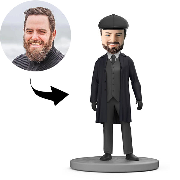 Personalisierter Bobblehead-Boss mit Hut