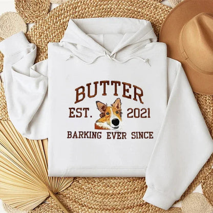 Personalisierte Geschenke Hund Exklusives benutzerdefiniertes Sweatshirt mit Ihrem Haustier-Design