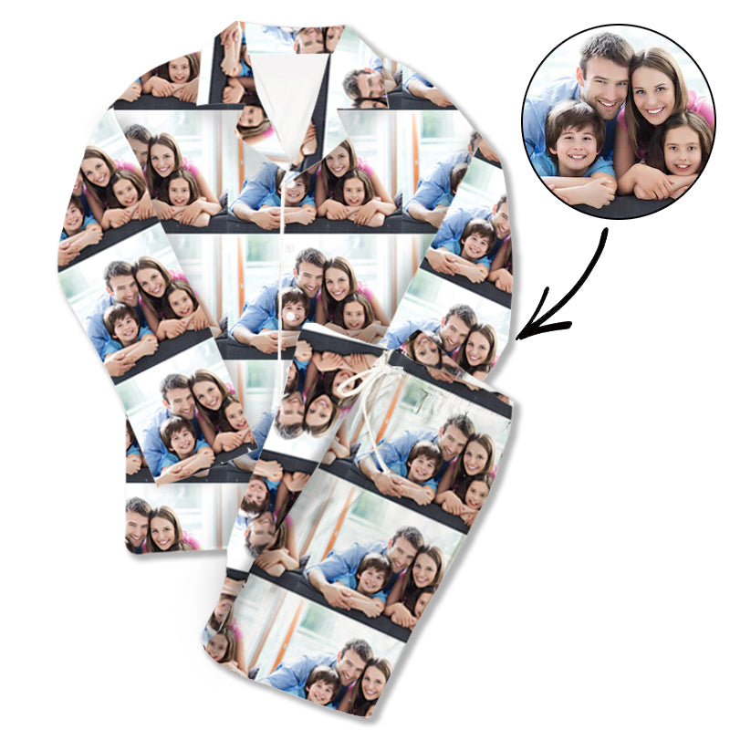 Custom Photo Pajamas With Whole Photo - Make Custom Gifts