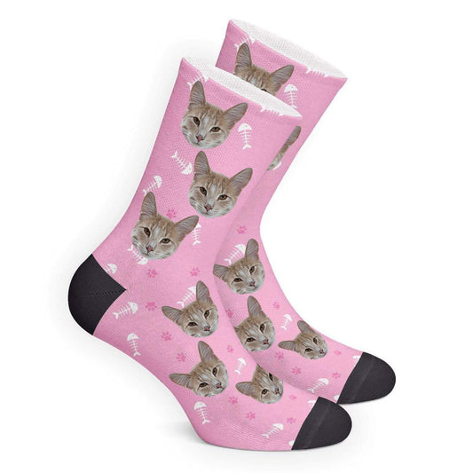 Custom Cat Socks - Make Custom Gifts