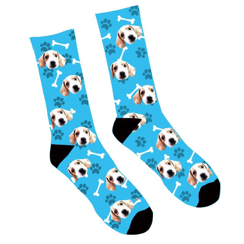 Custom Dog's Face Socks - Make Custom Gifts