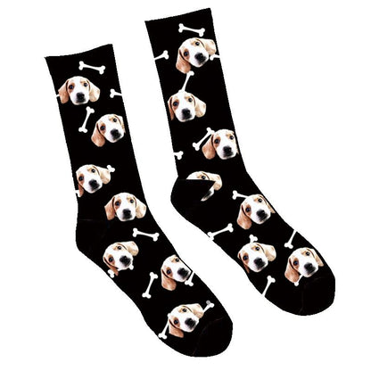 Custom Dog's Face Socks - Make Custom Gifts