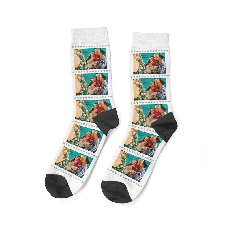 Personalisierte Fotosocken Familiensocken Freundesocken personalisiert