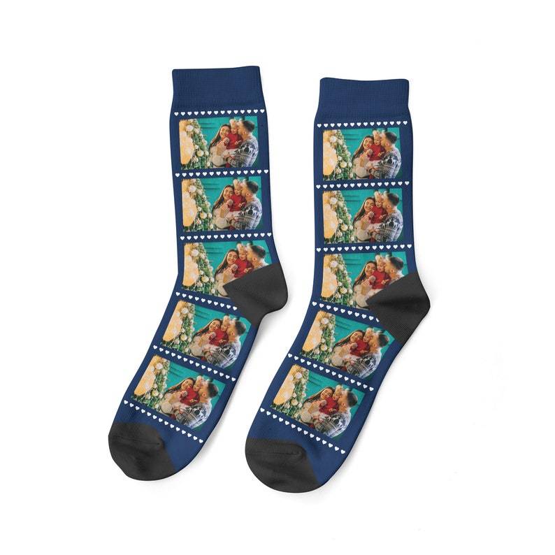 Personalisierte Fotosocken Familiensocken Freundesocken personalisiert