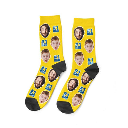 In Liebe Vater Socken individuelle Gesichtssocken personalisierte Socken