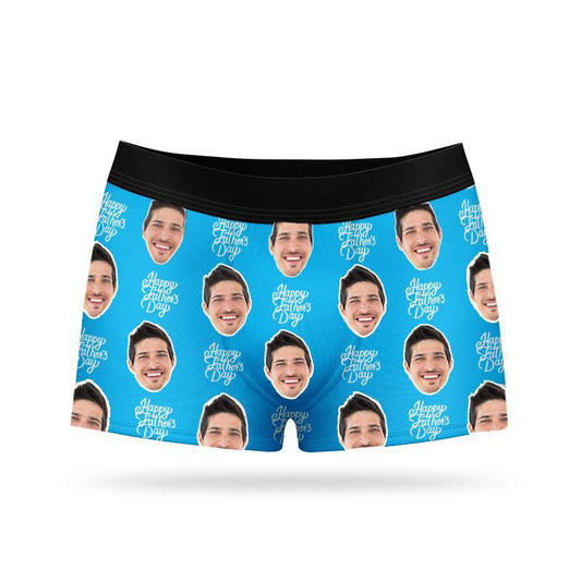 Custom Face Boxers - Happy Father's Day - Make Custom Gifts